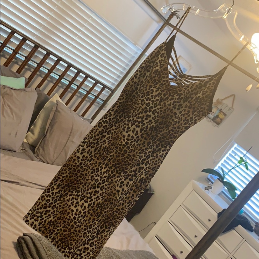 Fashion Nova cheetah print dress
